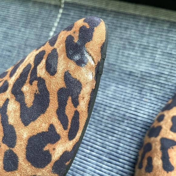 COPY - Franco Sarto size 9 d’Orsay flats new without tags Leopard print - Picture 3 of 8